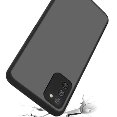 Samsung Galaxy A02s Suojakuori Kotelo (Musta)