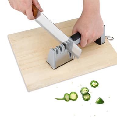 Veitsen teroitin 4-in-1 Veitsen teroitin (musta)