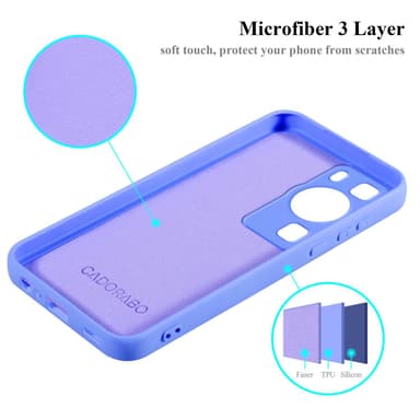 Huawei P60 Pro Suojakuori Kotelo Case (Violetti)