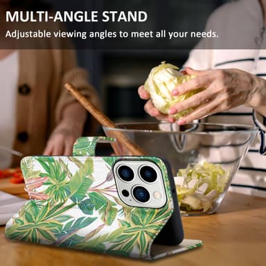 iPhone 14 PRO MAX Suojakuori Lompakkokotelo Case Cover