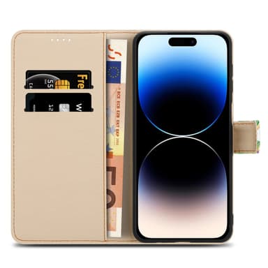 iPhone 14 PRO MAX Suojakuori Lompakkokotelo Case Cover