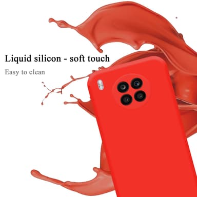 Honor 50 LITE Suojakuori Kotelo Case (Punainen)