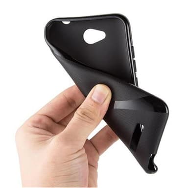 HTC Desire 616 Suojakuori Cover (Musta)
