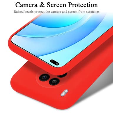 Honor 50 LITE Suojakuori Kotelo Case (Punainen)