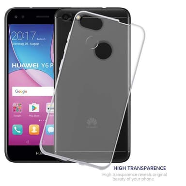 Huawei Y6 PRO 2017 Suojakuori Kotelo (Läpinäkyvä)