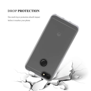 Huawei Y6 PRO 2017 Suojakuori Kotelo (Läpinäkyvä)