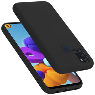 Samsung Galaxy A21s Suojakuori Kotelo Case (Musta)