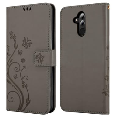 Huawei MATE 20 LITE Suojakuori Lompakkokotelo (harmaa)