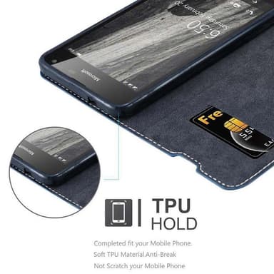 Nokia Lumia 650 Suojakuori Case (Sininen)