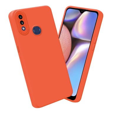 Samsung Galaxy A10s / M01s Suojakuori Kotelo (Oranssi)