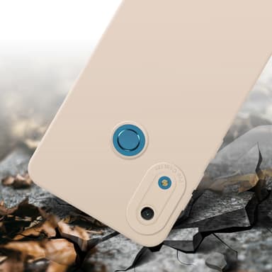 Huawei Y6 2019 Suojakuori Kotelo (Vaaleanpunainen)
