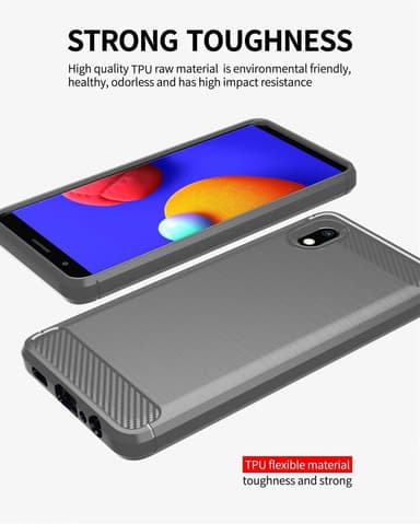 Suojakuori Samsung Galaxy A10e / A20e Kotelo (harmaa)