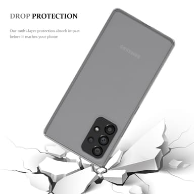 Samsung Galaxy A53 5G Suojakuori Kotelo (Läpinäkyvä)
