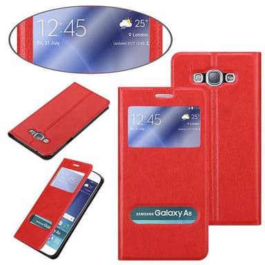Lompakkokotelo Samsung Galaxy A8 2015 Case (Punainen)