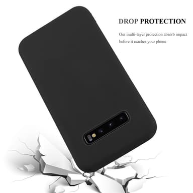 Suojakuori Samsung Galaxy S10 PLUS Kotelo (Musta)
