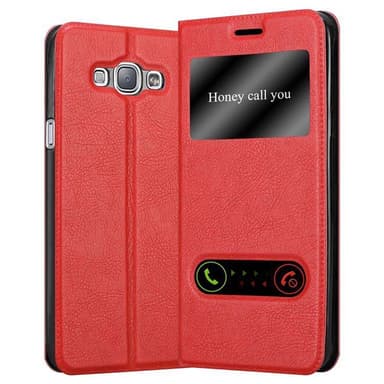Lompakkokotelo Samsung Galaxy A8 2015 Case (Punainen)