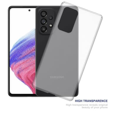 Samsung Galaxy A53 5G Suojakuori Kotelo (Läpinäkyvä)