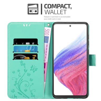 Samsung Galaxy A53 5G Suojakuori Lompakkokotelo