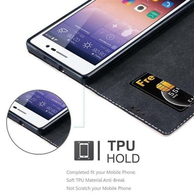 Huawei ASCEND P7 Suojakuori Case (Vaaleanpunainen)