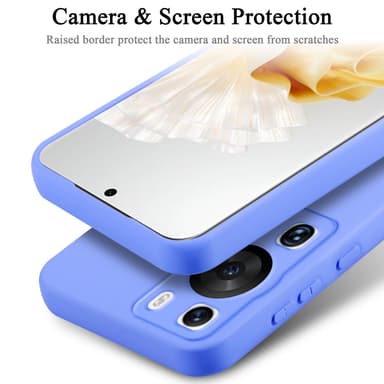 Huawei P60 Pro Suojakuori Kotelo Case (Violetti)