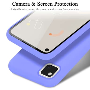 Google PIXEL 4A 5G Suojakuori Kotelo (Violetti)