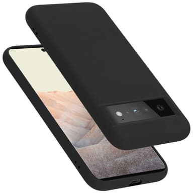 Google PIXEL 6 PRO Suojakuori Kotelo Case (Musta)