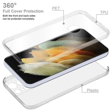 Samsung Galaxy S21 ULTRA Suojakuori Cover (Läpinäkyvä)