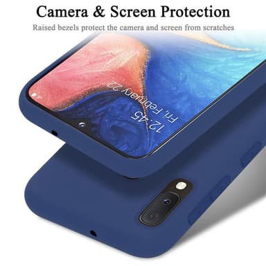Samsung Galaxy A10e / A20e Suojakuori Kotelo (Sininen)