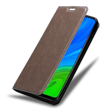 Huawei P SMART 2020 Suojakuori Lompakkokotelo (Ruskea)