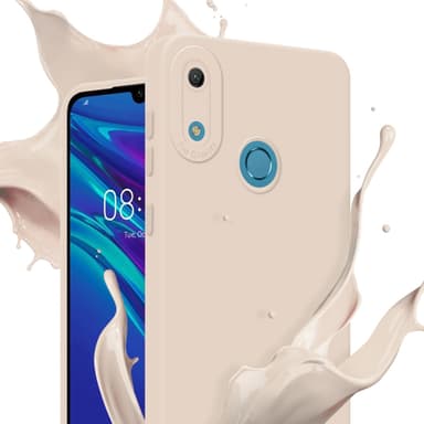 Huawei Y6 2019 Suojakuori Kotelo (Vaaleanpunainen)
