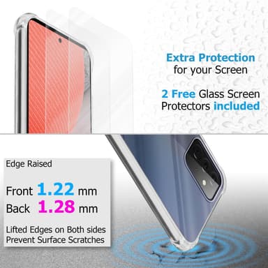 Samsung Galaxy A72 4G / 5G Suojakuori +2 Suojakalvo