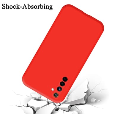 Realme 6 4G / 6s Suojakuori Kotelo Case (Punainen)