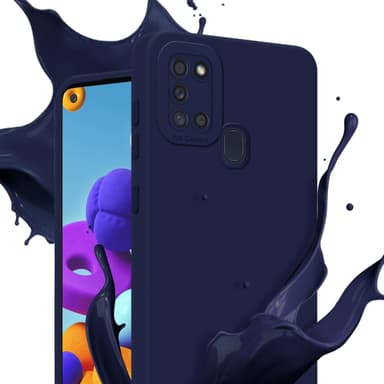 Samsung Galaxy A21s Suojakuori Kotelo (Sininen)