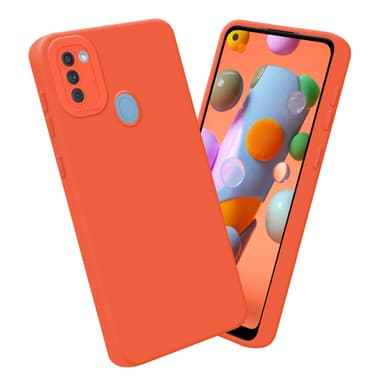 Samsung Galaxy A11 / M11 Suojakuori Kotelo (Oranssi)