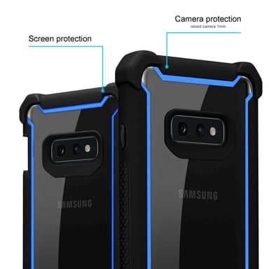 Samsung Galaxy S10e Suojakuori Kotelo (Musta)