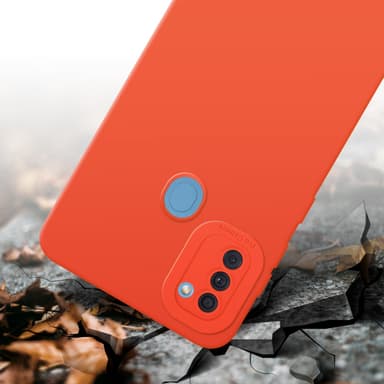 Samsung Galaxy A11 / M11 Suojakuori Kotelo (Oranssi)