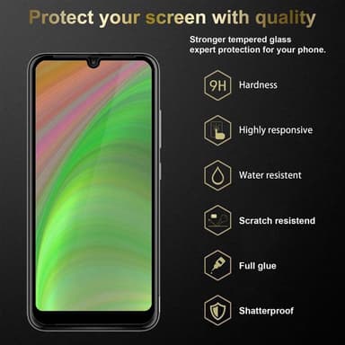 Motorola MOTO E6 PLUS Suojakalvo Karkaistu lasi