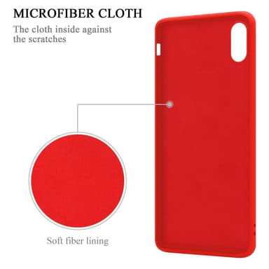 iPhone XR Suojakuori Case Kotelo (Punainen)