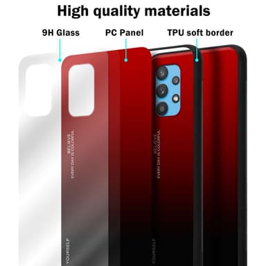 Suojakuori Samsung Galaxy A32 5G Kotelo (Musta)