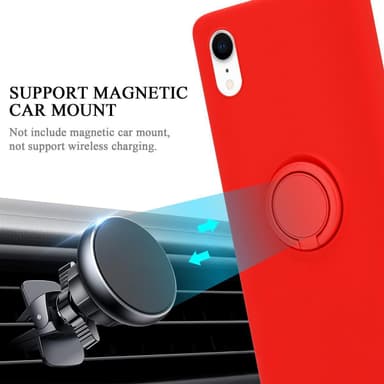 iPhone XR Suojakuori Case Kotelo (Punainen)