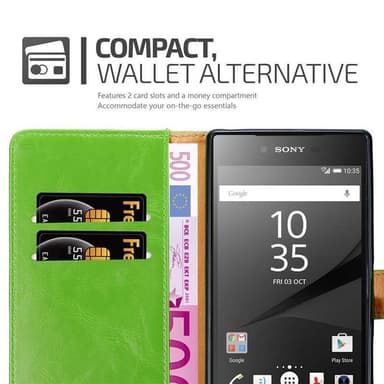 Sony Xperia Z5 PREMIUM Suojakuori Lompakkokotelo