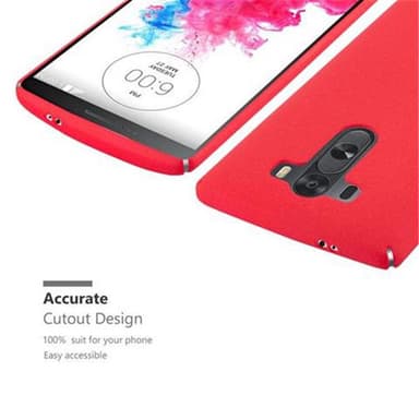 LG G3 Suojakuori Kotelo Case (Punainen)