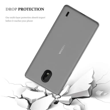 Nokia 1 PLUS Suojakuori Kotelo (Läpinäkyvä)