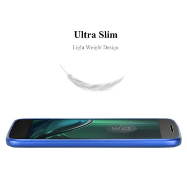 Motorola MOTO G4 PLAY Suojakuori Kotelo Cover (Sininen)