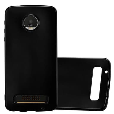 Motorola MOTO Z PLAY Suojakuori Kotelo (Musta)