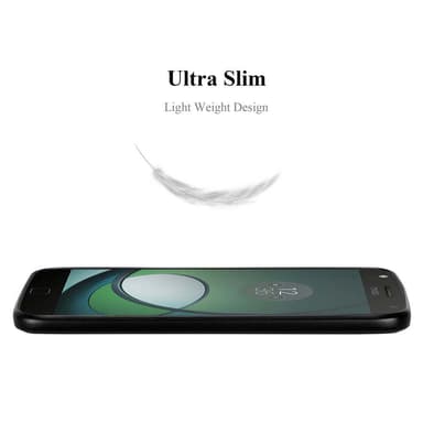Motorola MOTO Z PLAY Suojakuori Kotelo (Musta)