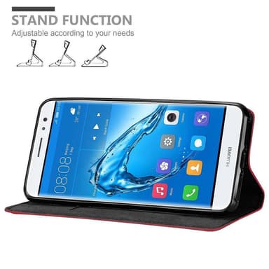 Huawei NOVA PLUS Suojakuori Lompakkokotelo (Punainen)
