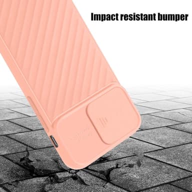 iPhone XS MAX Case Suojakuori Cover (Vaaleanpunainen)
