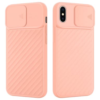 iPhone XS MAX Case Suojakuori Cover (Vaaleanpunainen)