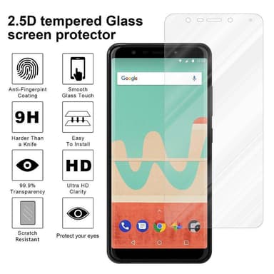 WIKO VIEW GO Näytönsuoja Karkaistu lasi Suojakalvo